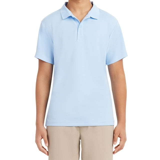 Nautica Young Men's Uniform Performance Polo