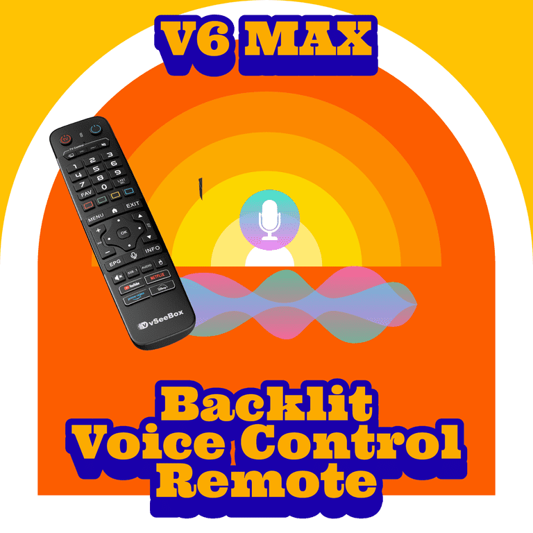 2026 Vseebox V6 Max Version Voice Control,8K HDMI,4GB RAM, 64GB