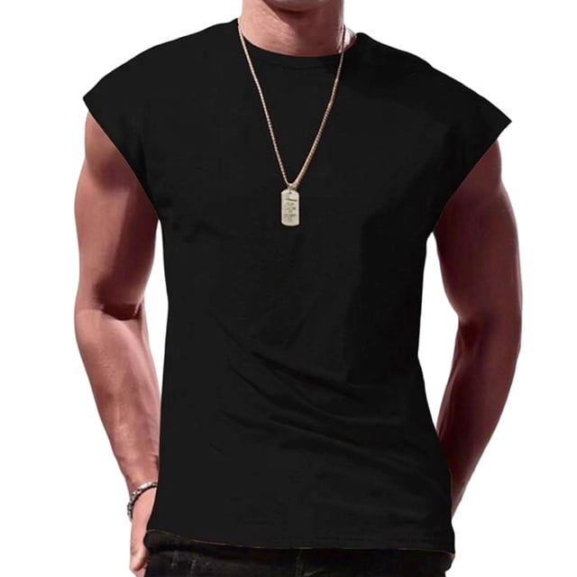 Men'S Tank Top Workout Sleeveless Muscle T Shirts Casual Summer Tank Shirts
