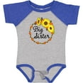 thumbnail image 3 of Inktastic Big Sister Sunflower Wreath Boys or Girls Baby Bodysuit, 3 of 5