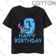 thumbnail image 3 of Camiseta negra de Lilo Stitch para niños, número de cumpleaños 1-14, ropa informal para niños y niñas, camisetas de dibujos animados de anime para niños, 3 of 5
