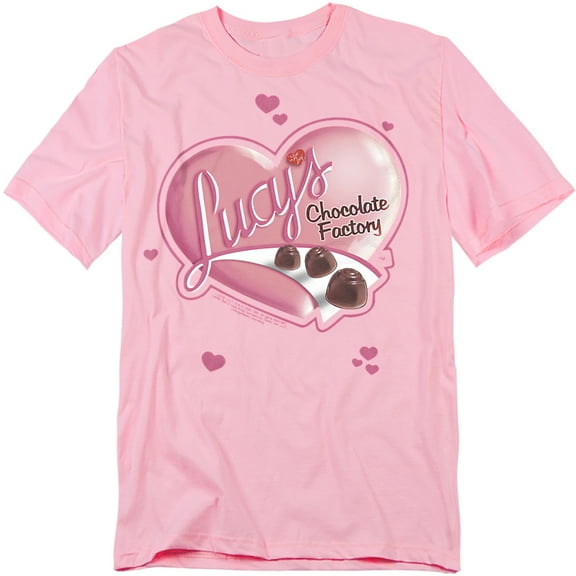 I Love Lucy T-Shirt Chocolate Smudges Unisex Graphic Tee For Men & Women