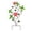 A001- Style A, variant on Metal Flower Garden Stake 1 Piece Hummingbird and Pink Flower Outdoor Decor for Yard Garden