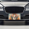 thumbnail image 3 of Chihuahua Dog Art Nouveau Metal Novelty License Plate, 3 of 7