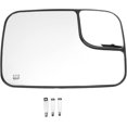 thumbnail image 2 of 5161011aa, Clear Visibility Anti Fog Stable Glass Mirror Wing Simple Installation Smooth Side Mirror Glass Heated For Receiving (left 6007705 00 D), 2 of 5