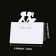 thumbnail image 1 of Tarjetas blancas de encaje con corte láser para decoración de fiestas de cumpleaños, tarjetas de nombre y lugar de mesa, ajuste de mensaje, tarjeta de felicitación, recuerdo de boda, 50/100 piezas, 1 of 4