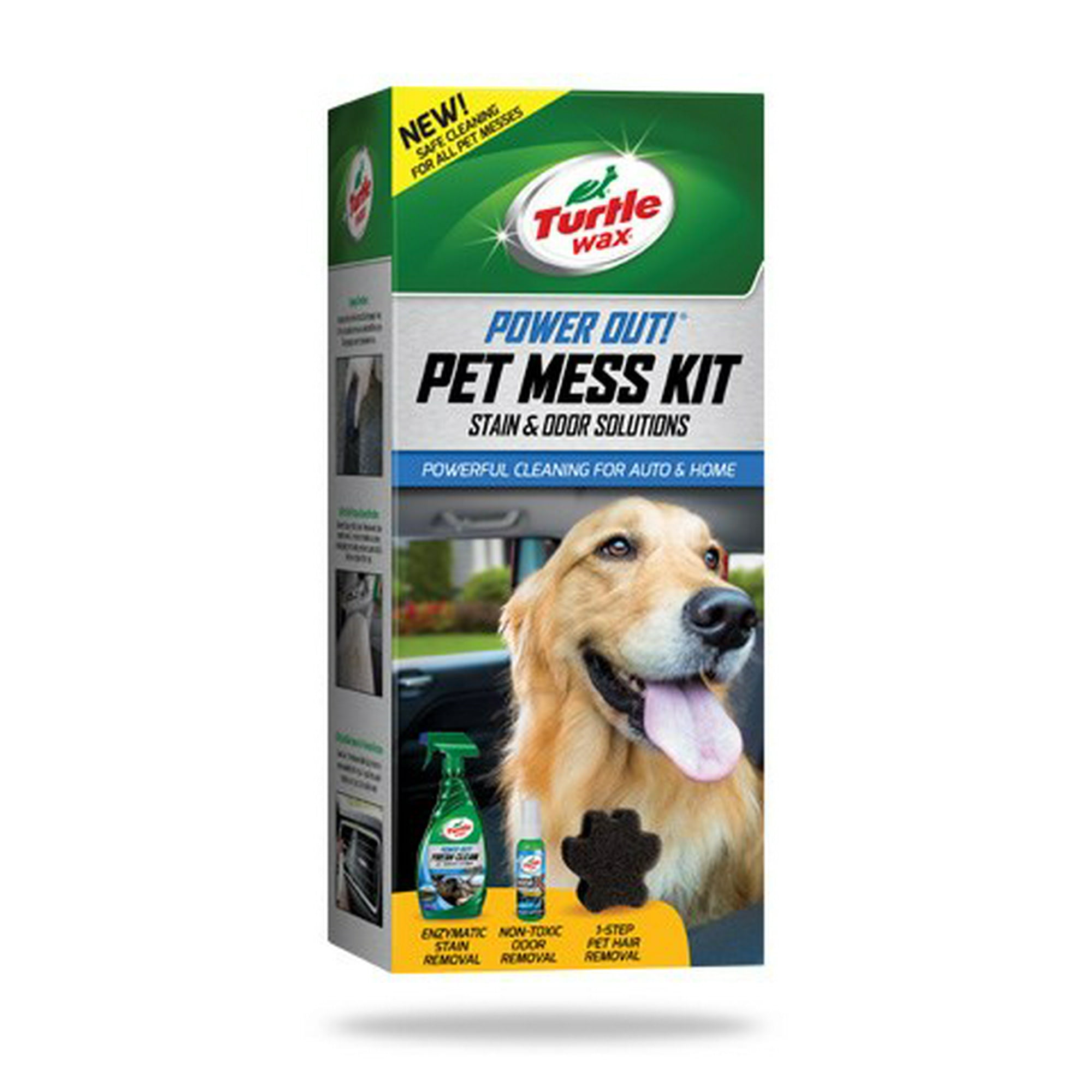 Turtle Wax Inc 50692 Car Detailing Kit Power Out Tm Pet Mess