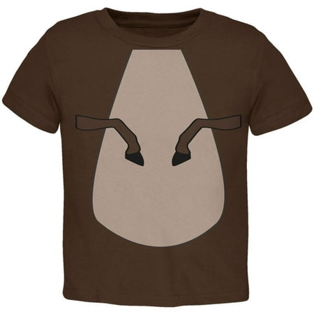 Halloween Horse Costume Brown Pony Toddler T Shirt