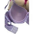 thumbnail image 3 of Iheyi 6 Pieces Plus Size Wired Full Cup Lace Plain Light Padded D/DD/DDD Bra (34D), 3 of 4