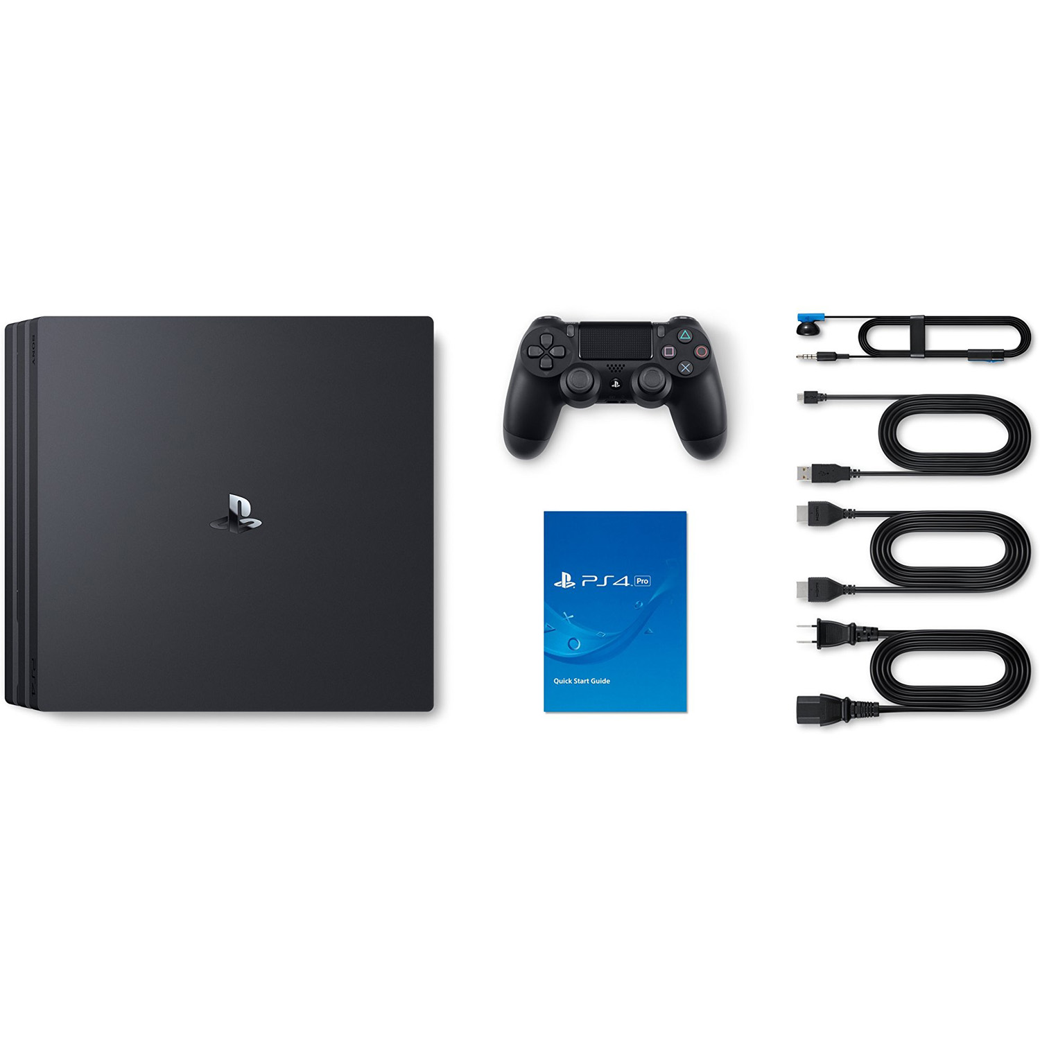 Sony PlayStation 4 Pro 1TB Gaming Console - Wireless Game Pad - Black - image 4 of 5