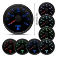 thumbnail image 3 of 0-190 Ohm 52mm Fuel Level Gauge+Fuel Float Level Sensor 100-600mm For Marine Car RV Boat 7 Color LED Oil Tank Level Inidcator ,Lasting Durability, 3 of 7