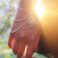 thumbnail image 3 of Elegante Cadena de Mano Brazalete Joyería Cadena de Esclavos con de Fernando Mano de Fátima, 3 of 6