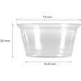 thumbnail image 3 of 3.25 oz Portion Cups - Clear (Case of 2500), 3 of 9
