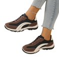 thumbnail image 5 of Willtoo Womens Casual Sneakers Lace Up Low Top Walking Shoes Lightweight Soft Sole Retro Athletic Fashion Trainers, 5 of 5