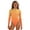 Orange, variant on Antinious Toddler Girls Solid Long Sleeve Beach Vacation Stylish 1 Piece Swimsuit Outfit