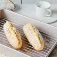 thumbnail image 5 of CHEFMADE Roasting Pan with Rack, 13-Inch Non-Stick Carbon Steel Bakeware, Oven & Dishwasher Safe, 9"x13"x2.4"(Champagne Gold), 5 of 8