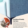 thumbnail image 6 of Cat Scratching Mat,Cat Carpet with Self-Adhesive Trimmable,Cat Tree Shelf Shelves and Cat Scratching Post,Cat Couch Protector,Cat Scratch Carpet, 6 of 6