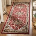 thumbnail image 2 of SAFAVIEH Lyndhurst Miranda Floral Runner Rug, Red/Black, 2'3" x 10', 2 of 6