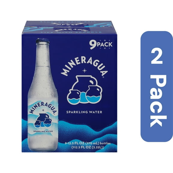Mineragua Water Mineragua 9 Pack 112.5 oz (Pack Of 2)