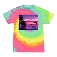thumbnail image 1 of Wild Bobby, Majestic Dolphins Jumping During Sunset, Animal Lover, Tie-Dye Tees, Minty Rainbow, Medium, 1 of 3