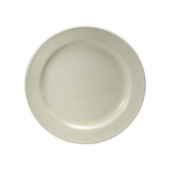 Oneida F1600000117 6 in. dia. Round Medium Rim Reinforced Edges Cream White China Shape Plate