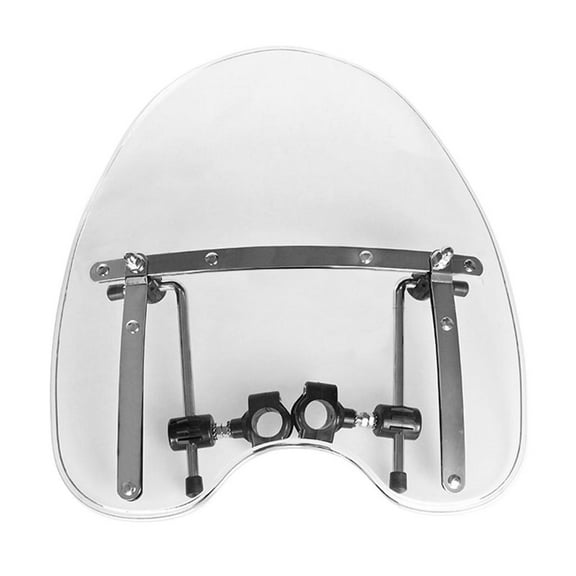 Universal Motorcycle Windshield Windscreen 19x17 inch Most
