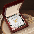thumbnail image 6 of To My Daughter Blessing From Heaven Inseparable Necklace, 6 of 20
