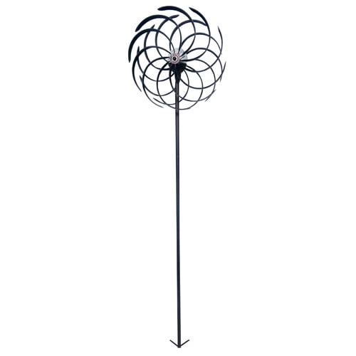 Alpine Solar Windmill Double Blade Pinwheel by