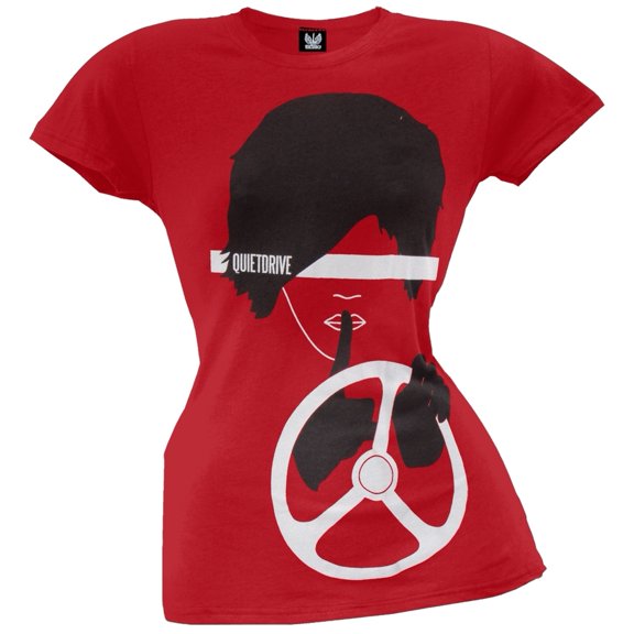 Quiet Drive - Shush Juniors T-Shirt