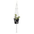 thumbnail image 2 of Juego de 4 colgadores de plantas para colgar en la pared de interior, maceta decorativa con 4 ganchos para interior y exterior, decoración del hogar, caja de regalo Vhermosa, 2 of 8