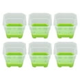 thumbnail image 1 of 20Pcs Plastic Nursery Pots, Silicone Thicken Square Seeding Pot Container Reusable Mini Planter Set With Drainage Holes, Transplanting Pots For Garden Yard, 1 of 8