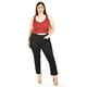 thumbnail image 1 of Jeans recto con strech Tallas Extras, 3723 (Negro) negro 44, 1 of 5