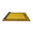 thumbnail image 2 of Ahgly Company Indoor Rectangle Abstract Yellow Modern Area Rugs, 6' x 9', 2 of 4