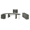 thumbnail image 2 of Mayline MNT16LGS 72 in. Medina Series Typical Suite 16 Office Desk - Gray Steel - 29.5 x 116 x 103 in., 2 of 2