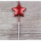 thumbnail image 4 of Star Shape Birthday Candles, 6 Pcs Cake Topper Decorations Birthday Candles Metallic Cake Candles For Kids Birthday Wedding Party-Rot, 4 of 4
