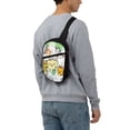 thumbnail image 7 of Lsque Sanrio Pattern Chest Package – Foldable Waterproof Chest Bag with Adjustable Shoulder Strap, Double Zipper Compartments & D-Buckle Design, 7 of 7