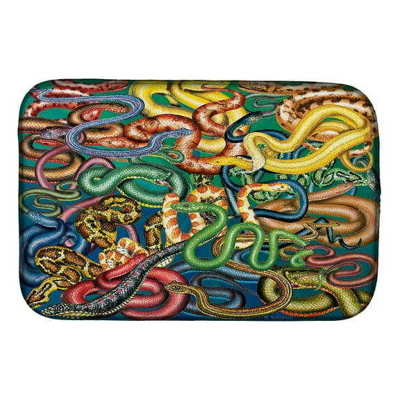 Snakes Dish Drying Mat