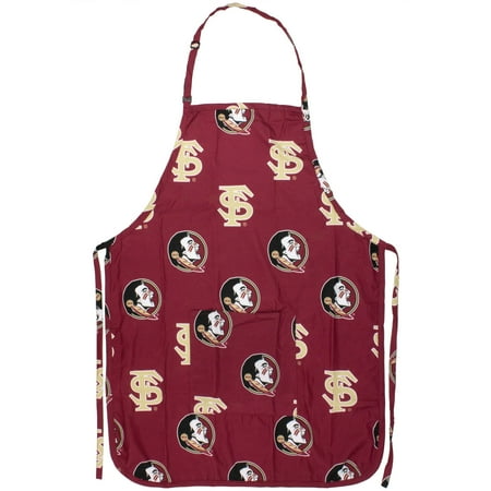 Florida State Seminoles Tailgating or Grilling Apron With 9" Pocket, Fully Adjustable