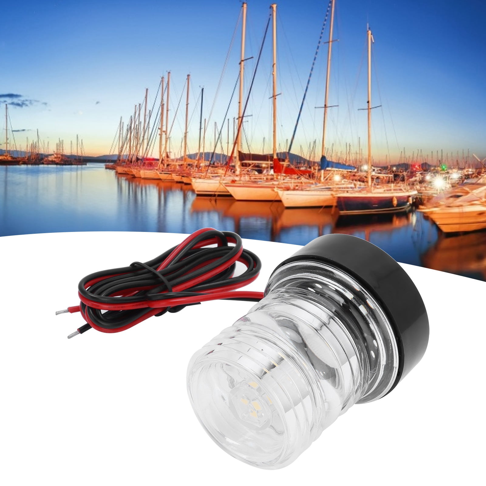 Henmomu Navigation Lights,Marine Navigation Light 360 Degree Navigation