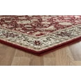 thumbnail image 5 of MDA Home Hollywood Red Traditional Polypropylene Area Rug - 8'1" x 10'5", 5 of 5