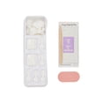 thumbnail image 6 of Kiss Impress Color Press On Toenails, ‘Feel The Beat’, Solid White, 24 Count, 6 of 12
