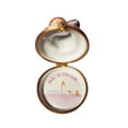 thumbnail image 2 of Baby Girl Keepsake Box Limoges Box Porcelain Figurine, 2 of 6