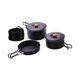thumbnail image 3 of Juego de cocina para acampar de 3 piezas, juego de utensilios de cocina para acampar, para viajes, senderismo, barbacoa Negro, 3 of 8