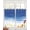 Blue, variant on Purple Waves Sheer Curtains 39 Inch Length 2 Panels Set for Living Room/Bedroom, Ombre Abstract Art Gradient Modern Kitchen Curtains Grommet Semi-Sheer Curtains Drapes Window Treatments 27.5"x39"x2