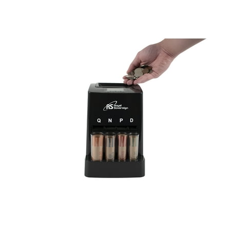 Royal Sovereign One Row Digital Coin Counter, DCB-275D