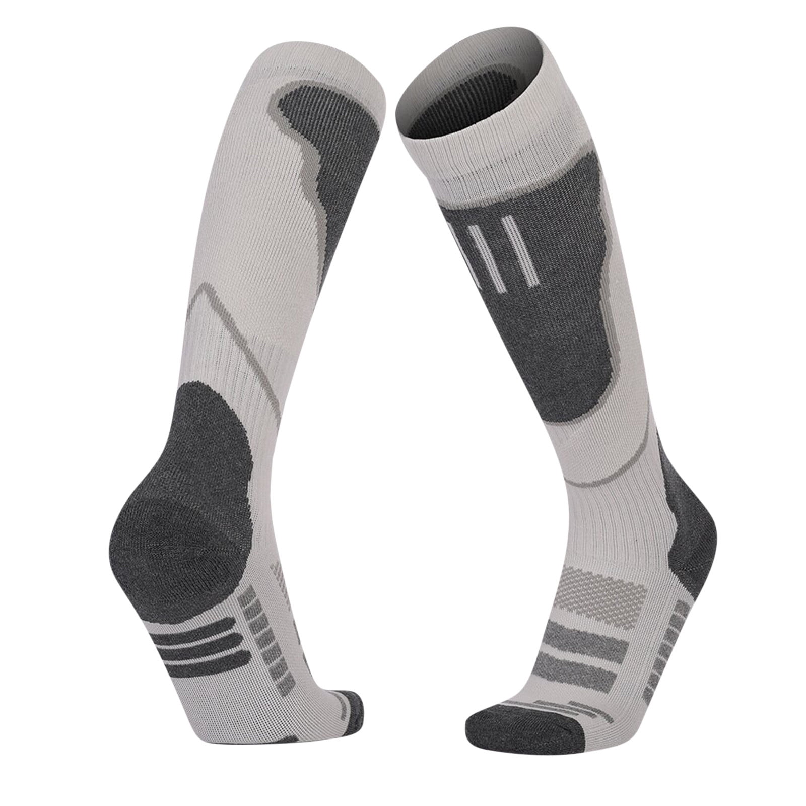 Mens Womens Ski Socks Winter Thick Warm Wool Thermal Kneehigh Socks