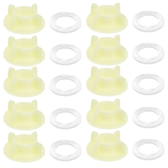 KAKOWELY 30 Sets Premium Faucet Lock Nut Faucet Fixing Nut Faucet Mounting Nut 1/2inch,1.57X"X1.57"X0.63"