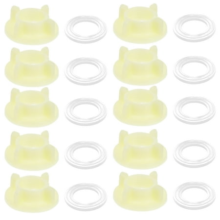 

ifundom 30 Sets Premium Faucet Lock Nut Faucet Fixing Nut Faucet Mounting Nut 1/2inch