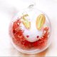 thumbnail image 5 of Yuarrent 5 uds. De bolas de Navidad de plástico transparente adorables, adornos navideños rellenables, decoraciones para el hogar Kits de decoración para fiestas 8cm Yuarrent HA024534-01, 5 of 6