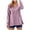 Violet, variante sur Chemise Décontractée Coupe Ample Manches Longues Haut Couleur Unie Respirant Mélange de Lin Blouse pour Confort Quotidien
